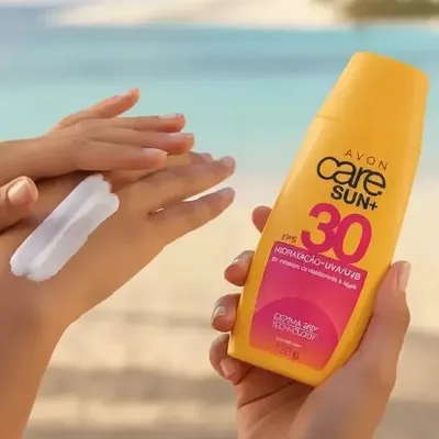 Protetor Solar Corporal Care Sun+ FPS 30 Avon 120g