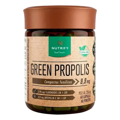 Própolis verde Nutrify 60 Cápsulas