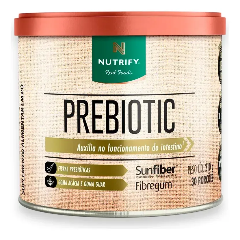 Nutrify Prebiotic 210g - Fibras Prebióticas - Neutro