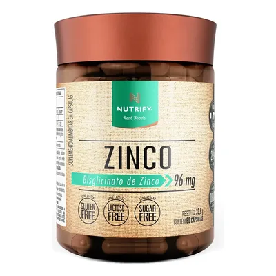 Zinco Nutrify 60 Cápsulas Neutro