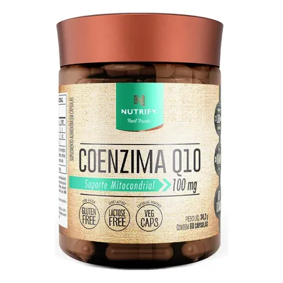 Coenzima Q10 - Nutrify 60 cápsulas