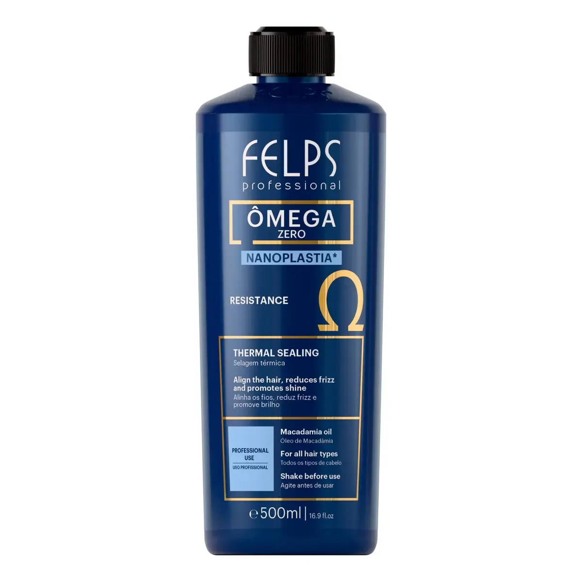 Selagem Térmica Ômega Zero Resistance Felps Professional - 500mL