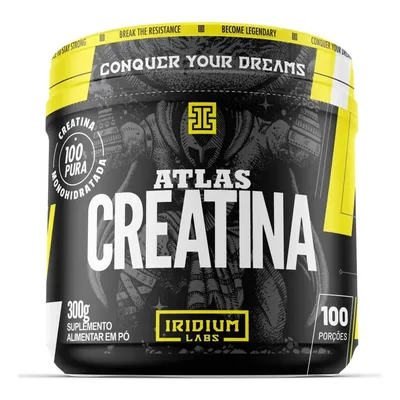 Atlas Creatina - 300g Sabor Sem sabor