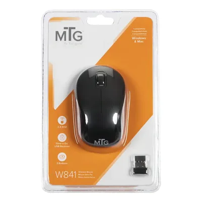 Mouse Sem Fio Compacto Mtg By Targus W841 Usb Preto