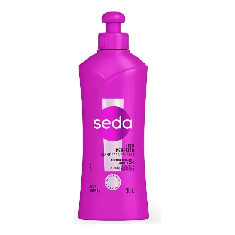 Creme Para Pentear Seda Liso Perfeito 300ml