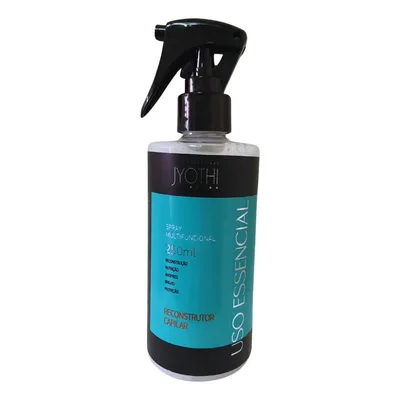 Protetor Térmico Capilar Spray Profissional Finalizador Leave-in Para Escova e Chapa Reconstrutor Antifrizz 250ml Multifuncional Pré Treino