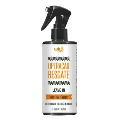 Leave In Finalizador Operação Resgate 200 ml Widi Care