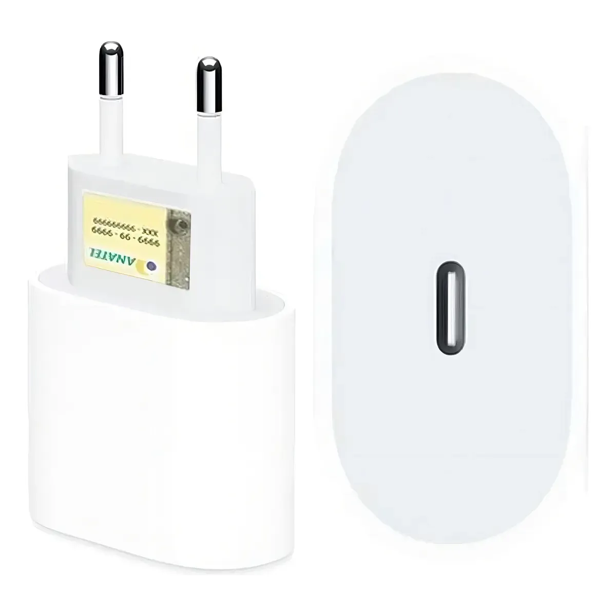 Fonte Carregador Turbo Para Iphone 11 12 13 14 15 16 Samsung Xiaomi Celular Usb-c Shaolong Branco