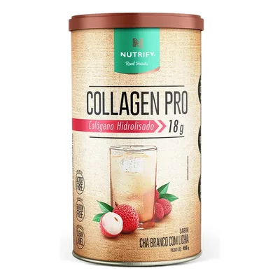 Collagen Pro Body Balance Chá Branco com Lichia - Nutrify 450g