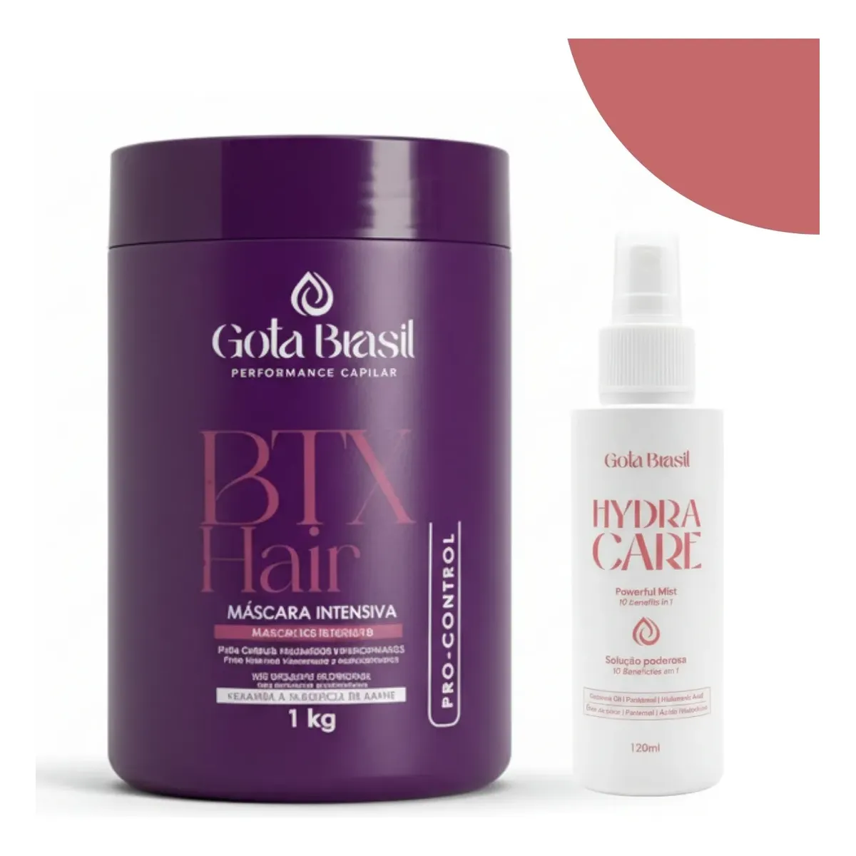Kit Ultra Redutor De Volume Btx Orgânico 1kg Sem Formol