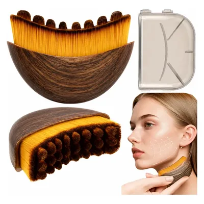 Escova Massagem Facial Drenagem Modeladora Linfática Lifting