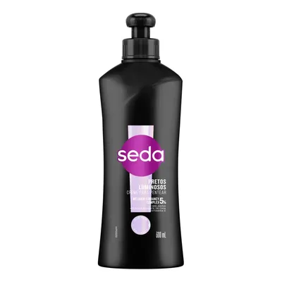Seda Creme para Pentear Pretos Luminosos 300ml