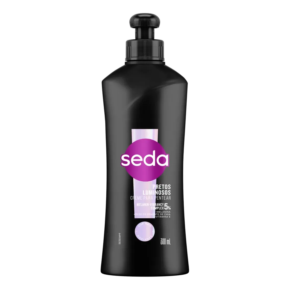 Seda Creme para Pentear Pretos Luminosos 300ml