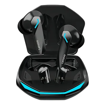 Auriculares Lenovo Thinkplus GM2 Pro Bluetooth 5.3 inalámbricos con micrófono cor preto