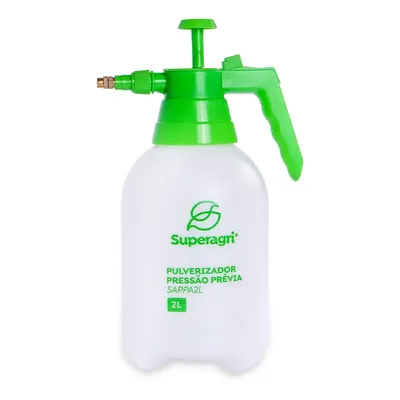 Pulverizador Manual Pressão Acumulada Borrifador 2 litros - Verde