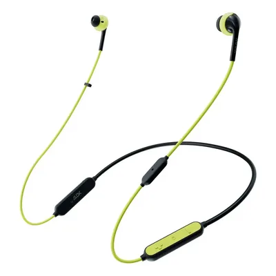 Fone De Ouvido Esportivo Bluetooth Waaw By Alok Move 100ebs Cor Preto e verde Cor da luz Verde