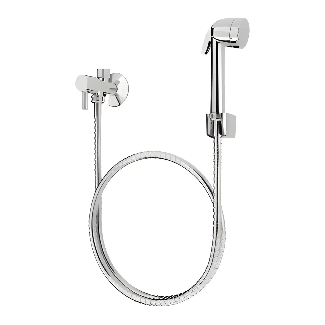 Ducha Higiênica Blukit Inox com Mangueira Flexível Banheiro