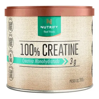 Creatina 100% Monohidratada Vegana Nutrify 300g