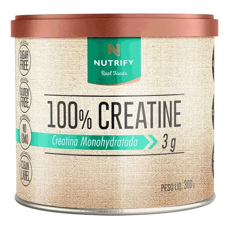 Creatina 100% Monohidratada Vegana Nutrify 300g