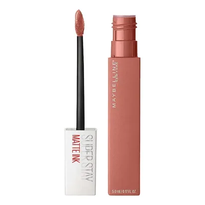 Batom Líquido Maybelline Super Stay Matte Ink Seductress, de Longa Duração e Não Transfere