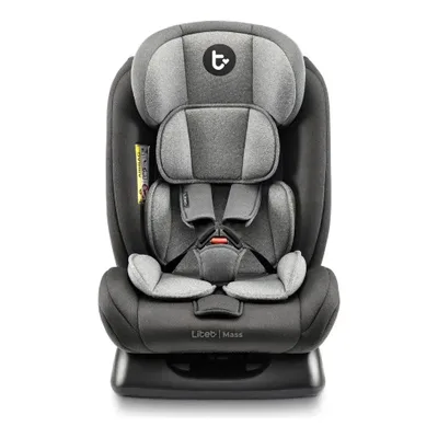 Cadeirinha Infantil Para Carro Mass Litet 0 A 36kg Preta E Cinza Com 13 Ajustes E 4 Reclínios - BB458
