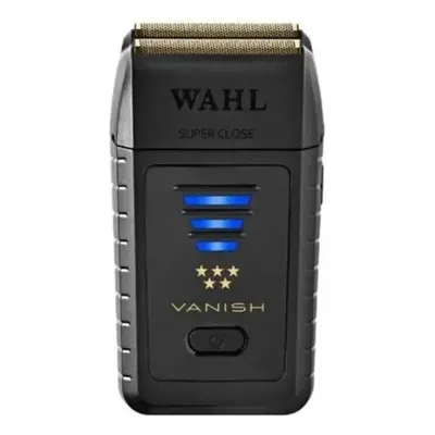 Máquina de barbear recarregável profissional Wahl Vanish preta