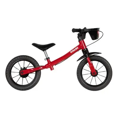Bicicleta de Equilíbrio Infantil Nathor Balance Bike Aro 12 Vermelha