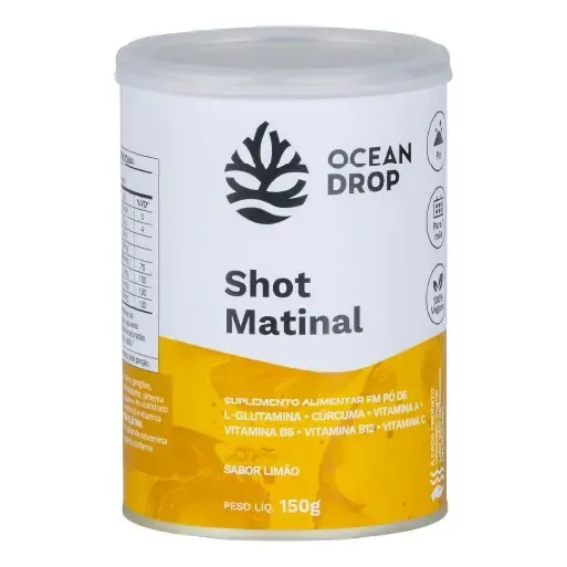 Shot Matinal Sabor Limão - Ocean Drop 150g