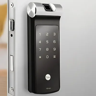Fechadura Digital Eletronica Yale Ydf 40 Rolete Biometria