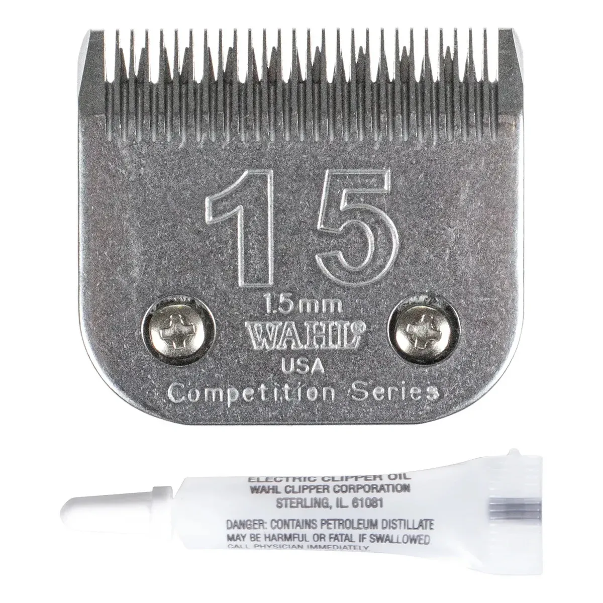 Wahl Lâmina N° 15 Para Max 45 / Km2 / Km5 / Km10 Cor Prateado