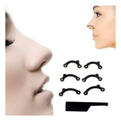 Modelador De Nariz Empinador Nasal Rinoplastia Natural Preto