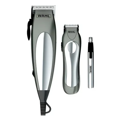 Kit Wahl Aparador De Pelos Deluxe Groom Pro Wahl Cor Prata