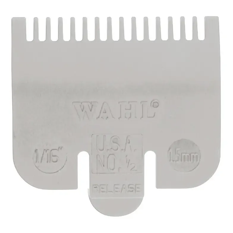 Pente De Altura Máquina De Corte *nº1/2 *1,5 Mm *1/16 Wahl Cor Branco