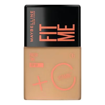 Base de maquiagem líquida Maybelline FIT ME FRESH TINT Fresh tint Base Líquida Fit Me Fresh Tint tom beige 06 - 30mL 30g