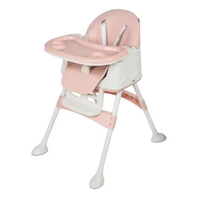 Cadeira De Alimentação Portátil Bebê Honey Maxi Baby Rosa
