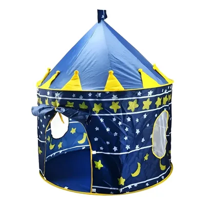 Barraca Tenda Infantil Castelo Príncipe para Crianças Azul