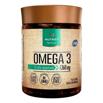 Ômega 3 TG 1360mg Ultra Concentrado 60 cápsulas Nutrify