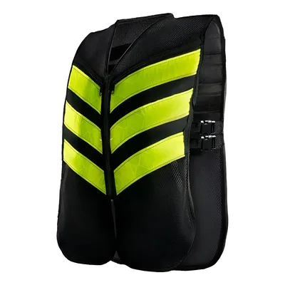 Colete Motoboy Moto Frete Mototáxi Refletivo Com Bolso