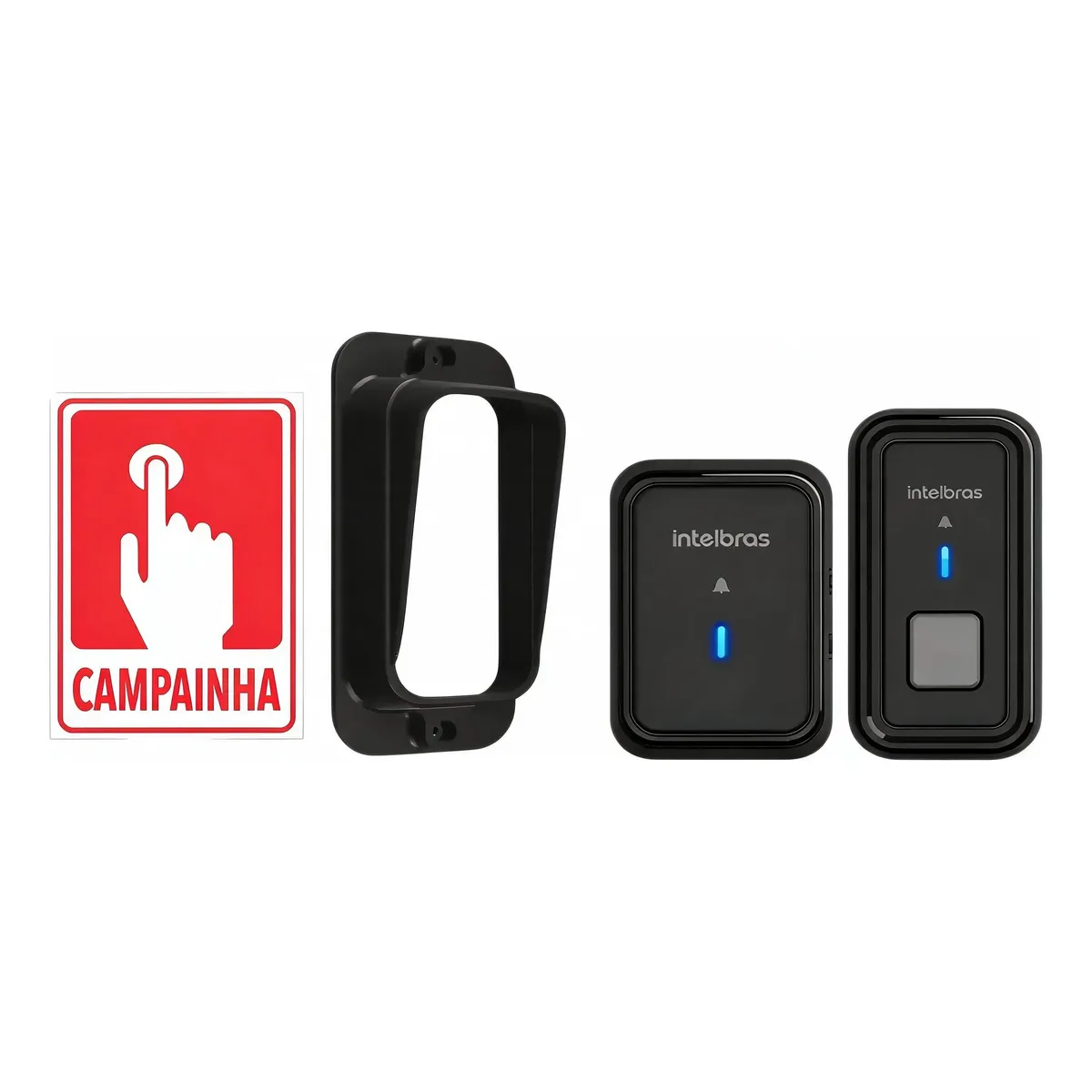 Campainha Residencial Externa S Fio Bateria 5 Anos Intelbras