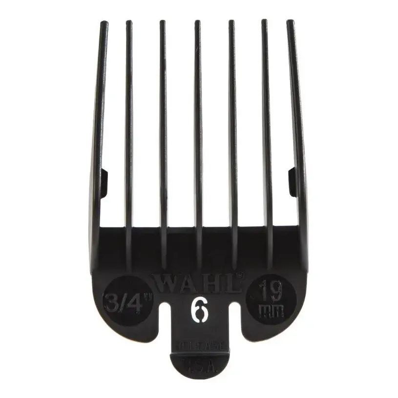 Pente Wahl Profissional Nr 6 - Cortes Precisos E Uniformes