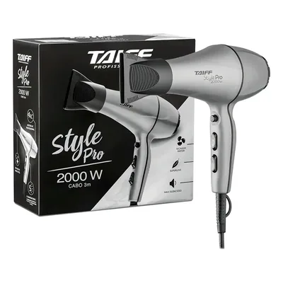 Secador De Cabelo Taiff Style Pro 5 Temperaturas 2000w