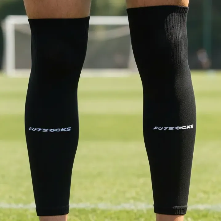 Meião Cortado Canelito Sem Pé Profissional Futsocks Futebol