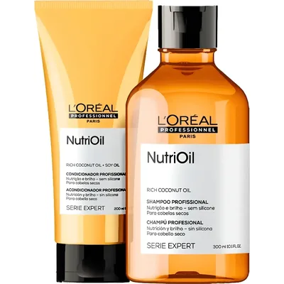 Kit Nutrioil Loreal Shampoo Nutrição 300ml + Condicionador