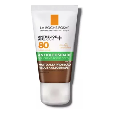 Protetor solar La Roche-Posay Anthelios Protetor Solar Fps80 Anthelios Airlicium+ Cor 1.0 80FPS en gel creme 40mL