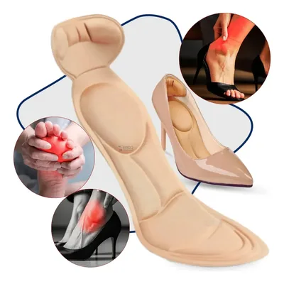 Palmilha Ortopédica para Salto Alto, Scarpin e Sapatilha - Tamanho 33-40