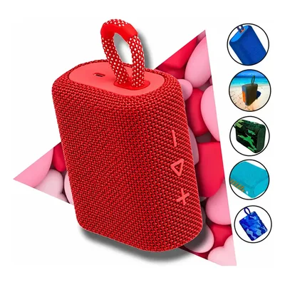 Mini Caixa De Som Bluetooth Pequena Original Potente Preta