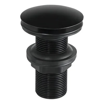 Válvula Click Preta Flvx Hidro 7/8 Inox Para Cuba Banheiro