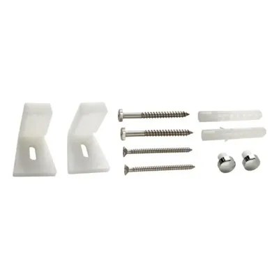 Kit Parafuso Fixador Lateral Blukit P/ Bacia e Bidê Cromado