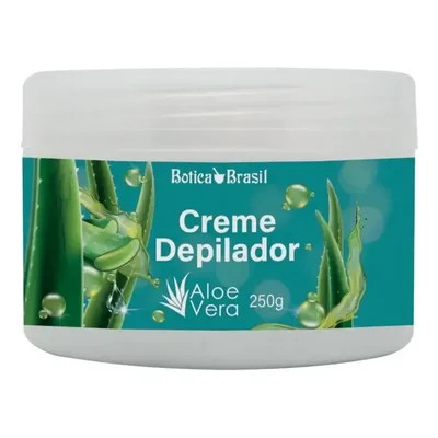 Botica Brasil creme depilatório sem dor 15 minutos corporal 240g