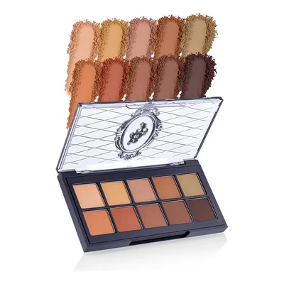 Paleta De Sombras - Bruna Tavares - Bt Transition - Matte Marrom